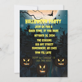 Spooky Halloween-Party Einladung