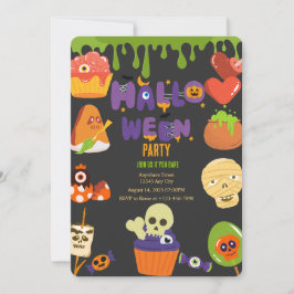 Spooky Halloween-Party Einladung