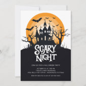 Spooky-Halloween-Party Einladung (Vorderseite)