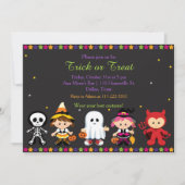 Spooky-Halloween-Party Einladung (Vorderseite)