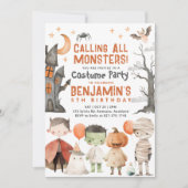 Spooky Halloween Party Einladung (Vorderseite)