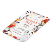 Spooky Halloween-Party Einladung Ghost Pumpkin Magnet (Linke Seite)