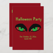 Spooky Halloween-Party Einladungen (Vorne/Hinten)