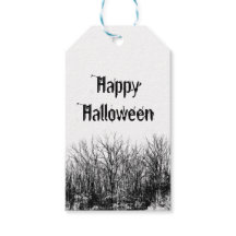 Spooky Halloween Party Gothic Black White