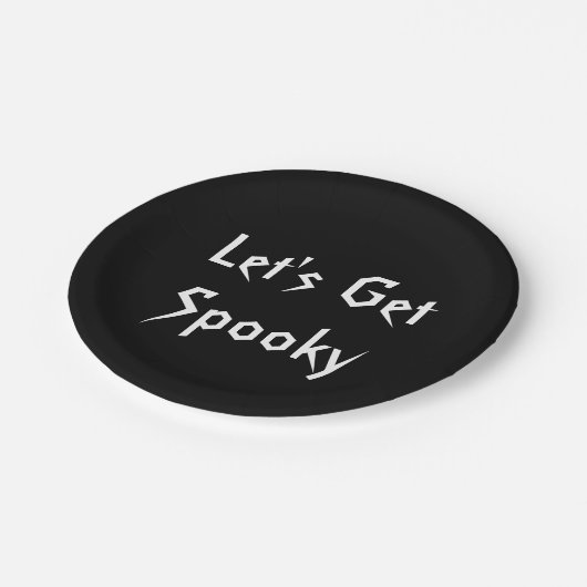 Spooky Halloween-Party Paper Teller (Schrägansicht)