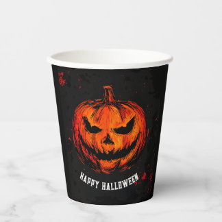 Spooky-Halloween-Party Pappbecher