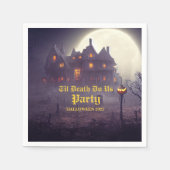 Spooky-Halloween-Party Serviette (Vorderseite)