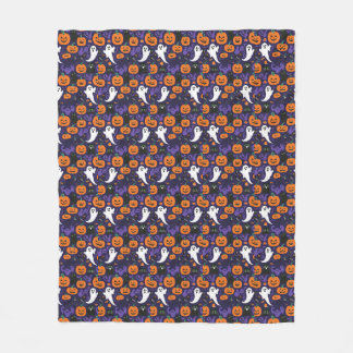 Spooky Halloween Patterns: Einzigartiges und Beäng Fleecedecke