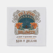 Spooky Halloween, Personalisiert Serviette (Vorderseite)