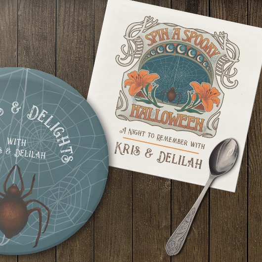 Spooky Halloween, Personalisiert Serviette