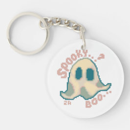 Spooky Halloween pixelart, Pixel Art  Schlüsselanhänger