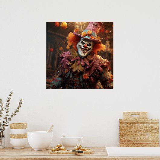 Spooky Halloween Poster (Küche)