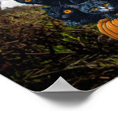 Spooky Halloween. Poster (Ecke)