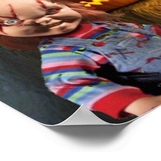 Spooky Halloween. Poster (Ecke)