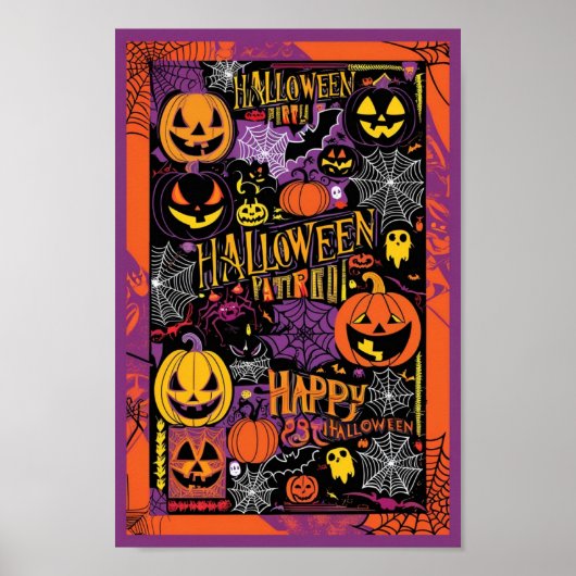 Spooky Halloween Poster (Vorne)