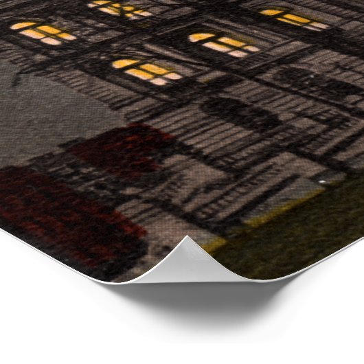 Spooky Halloween Poster (Ecke)