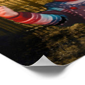 Spooky Halloween. Poster (Ecke)
