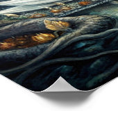 Spooky Halloween Poster (Ecke)