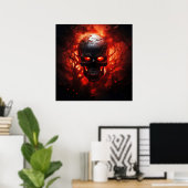 Spooky Halloween Poster (Heimbüro)