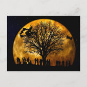 Spooky Halloween Postkarte (Vorderseite)