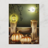 Spooky Halloween Postkarte (Vorderseite)