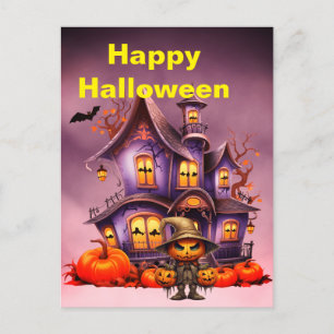 Spooky Halloween Postkarte
