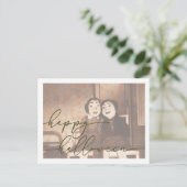 Spooky Halloween Postkartenvorlage Postkarte (Stehend Vorderseite)