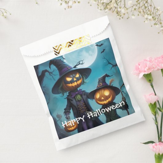 Spooky Halloween Pumpkin Duo Geschenktütchen (Versiegelt)