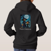 Spooky Halloween Pumpkin Duo Hoodie (Rückseite)