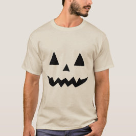 Spooky Halloween Pumpkin Face T-Shirt