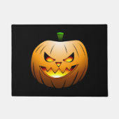 Spooky Halloween Pumpkin Fußmatte (Vorderseite)