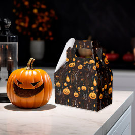 Spooky Halloween Pumpkin Geschenkschachtel