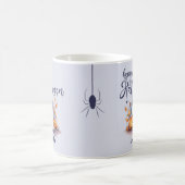 Spooky Halloween Pumpkin Ghost Spider Tasse (Mittel)