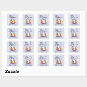 Spooky Halloween Pumpkin Ghost Sticker (Blatt)