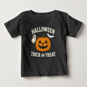 Spooky Halloween Pumpkin Kids Trick or Treat Baby T-shirt (Vorderseite)
