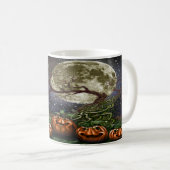 Spooky Halloween Pumpkin Patch Kaffeetasse (VorderseiteRechts)