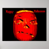 SPOOKY HALLOWEEN PUMPKIN POSTER (Vorne)