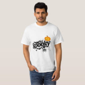 "Spooky" Halloween Pumpkin, Spider & Bats T - Shir T-Shirt (Vorne ganz)
