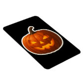 Spooky Halloween Pumpkin Sticker Magnet (Rechte Seite)