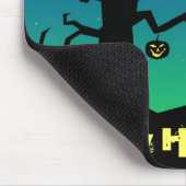 Spooky Halloween Pumpkin Tree - Mousepad (Ecke)