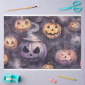 Spooky Halloween Pumpkins 3 Decoupage Paper Seidenpapier (Basteln)