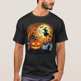Spooky Halloween Pumpkins & Ghosts | Spuk Nacht T-Shirt