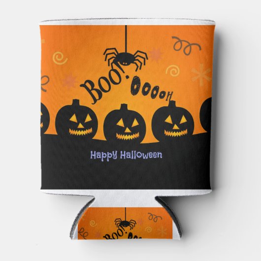 Spooky Halloween Pumpkins Jack-o-Lanterns Dosenkühler (Vorderseite)