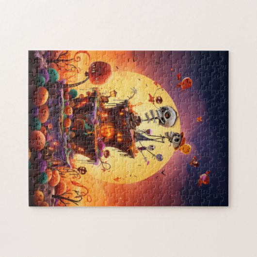 Spooky Halloween Puzzle (Horizontal)