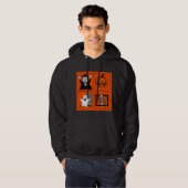 Spooky Halloween Quartet Hoodie (Vorne ganz)