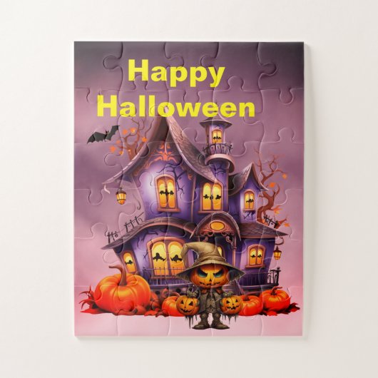 Spooky Halloween-Rätsel Puzzle (Vertikal)
