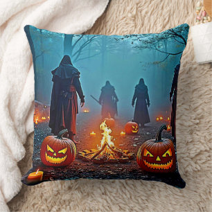 Spooky Halloween Ritual Design Kissen