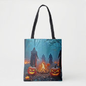 Spooky Halloween Ritual Design Tasche (Vorderseite)