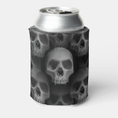 Spooky Halloween-Schädel Dosenkühler (Kanne Rückseite)