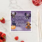 Spooky Halloween Serviette (Beispiel)